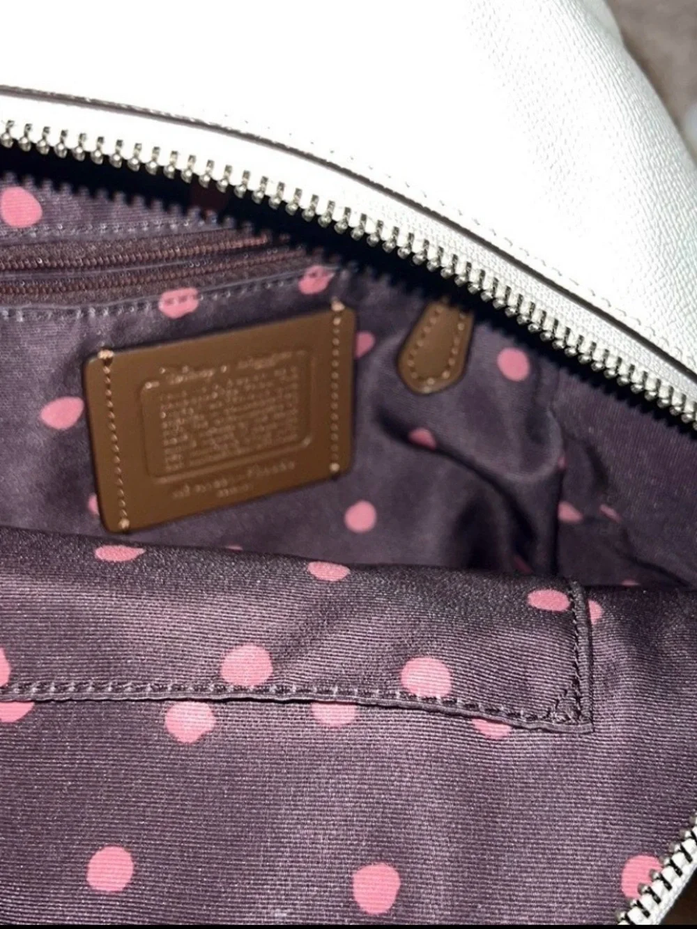 Coach x Minnie Mouse Mini Charlie Backpack Gently worn.